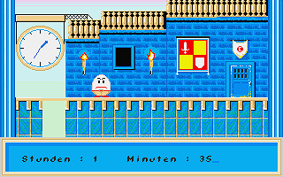 Eierurh atari screenshot
